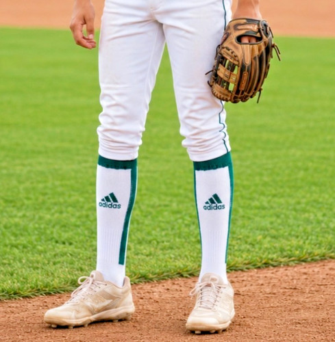 Adidas athletic white - athletic,, white/green