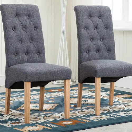 Set linen fabric dining - set, of