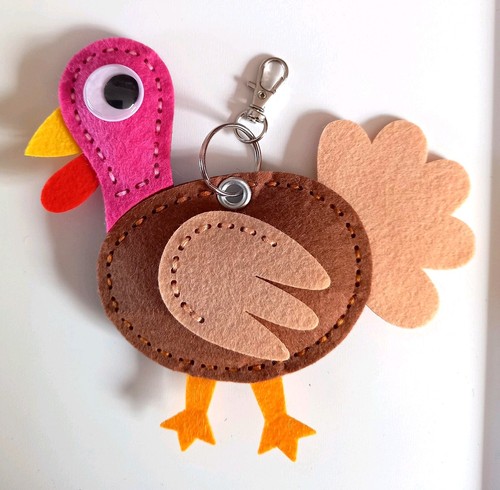 Multi felt turkey - multi,