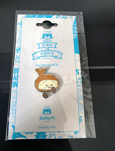 Jellycat fish chips enamel - chips,