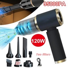 Powerful Car Vacuum Cleaner Wet/Dry Cordless Strong Suction Handheld Cleaning UK