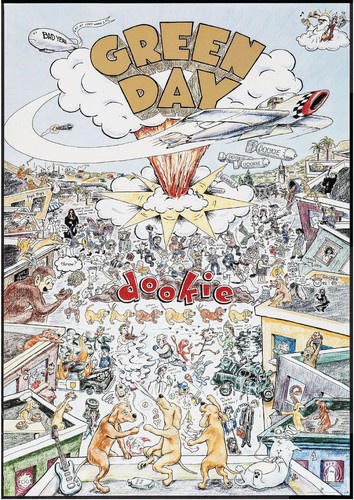 Green day dookie posters - green,