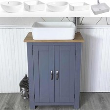 Cloakroom Small Slimline Grey