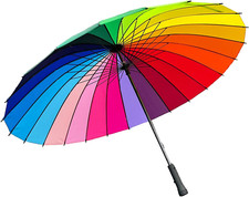 Rainbow Golf Umbrella Large