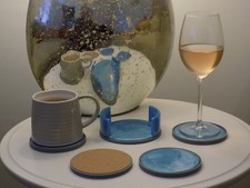 Round Resin Drink Coasters