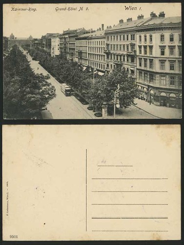 Austria old postcard grand - old,