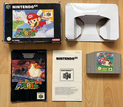Super mario nintendo n64 - super,