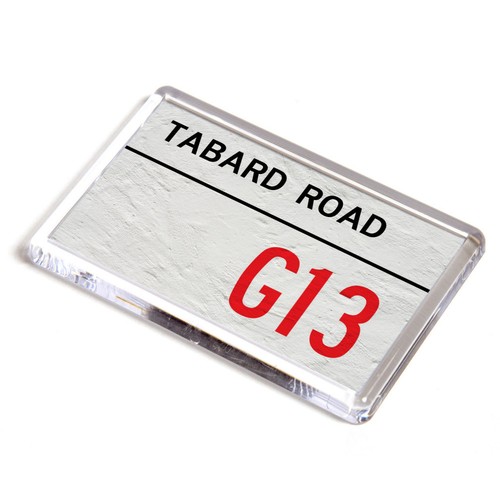 Fridge magnet tabard - -, road