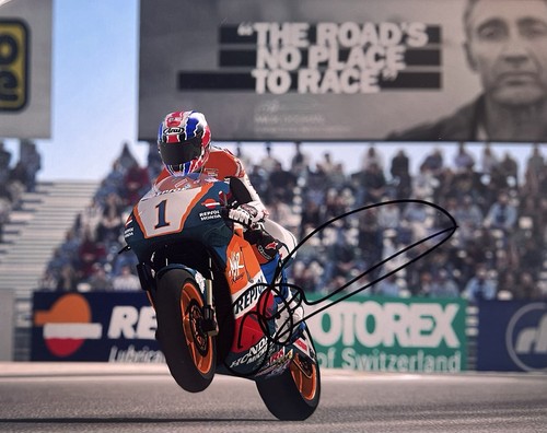 Mick doohan hand signed 10x8 - mick,