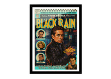 Black Rain Movie Print |
