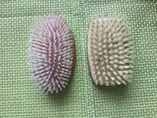 2 x Vintage Nylon Hairbrushes