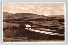 Scotland: Manor Valley, Peebles. 1924 Postcard