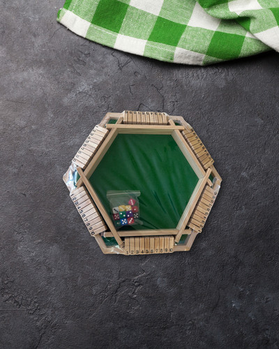 Shut the box board - the,
