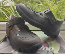 Naturino Falc T-bar Sandals Blue Nubuck Leather Shoes EUR 30 UK 11.5 Children's 