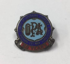 Fattorini & Sons Ltd 1962 NSOPA Solid Silver Badge 50 Years