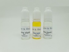 Fragrance oils 10ml designer inspired for diffusers - wax melts - candles - soap