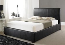 Leather Bed Frame Upholstered