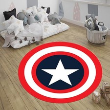 Captain America Shield Rug