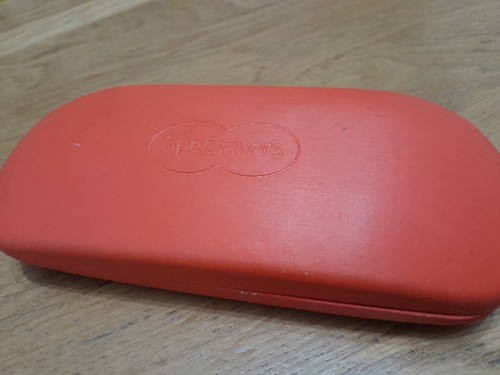 Specsavers orange glasses case - orange,