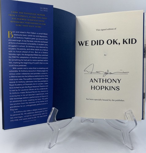 Anthony hopkins signed - anthony,