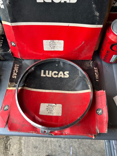 Nos bmc lucas headlamp plate - nos,
