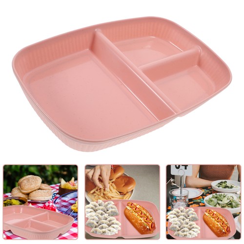 Divided food plate portion - divided,