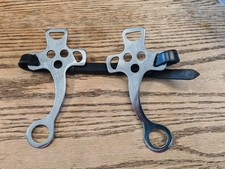 English Hackamore Bit less. Chin Strap.