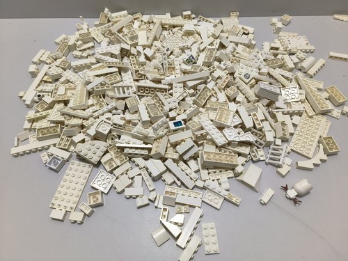 Lego white bulk bricks pieces - bulk,