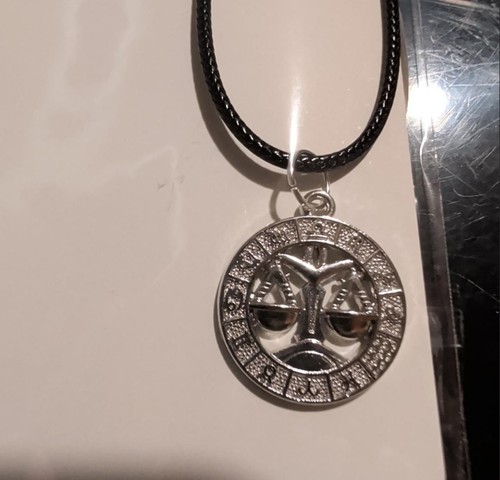 Libra stainless steel pendant - stainless,