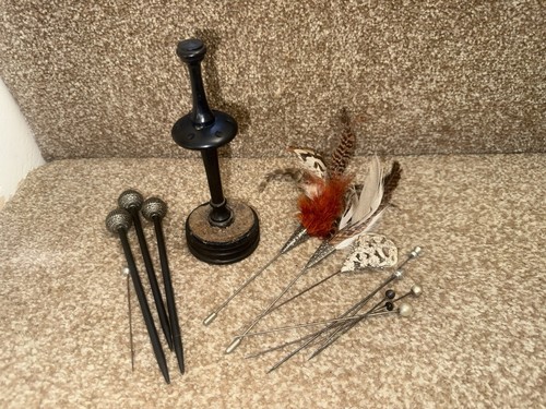 Vintage hat pins - vintage, in