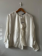 BNWT Ladies ZARA White Long