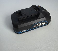 Draper 89437 Storm Force 20V 2.0Ah Li-ion Battery with Charge Indicator