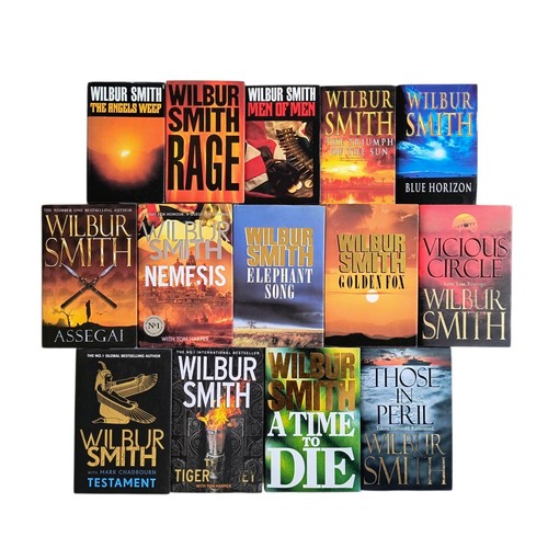 Wilbur smith books bundle 14 - smith,