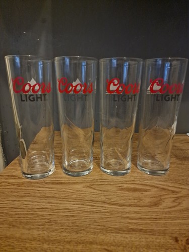 Coors light pint glasses - light,