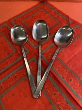 VINERS Cutlery - 3 X LOVE STORY Design - Serving Spoon / Spoons - 8"