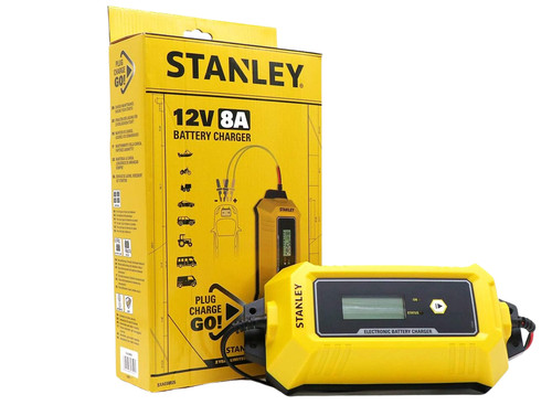 Stanley car battery charger - battery, 8