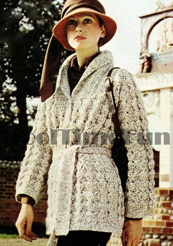 Crochet pattern vintage 1970s - crochet,