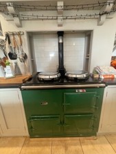 AGA - OIL - USED, two hob