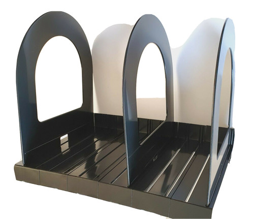 Book divider rack black - book,