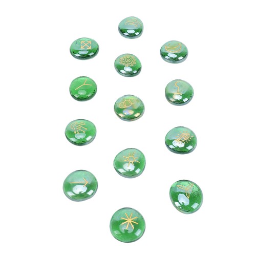 13pc rune crystal stone - rune,
