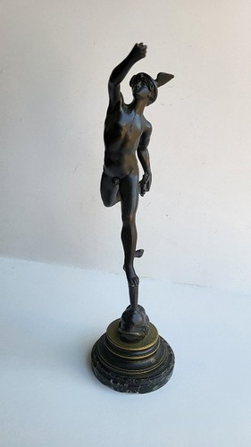 Bronze statue mercury jean - mercury, de