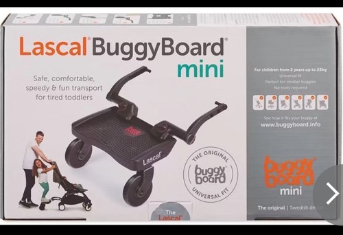 Lascal buggy board mini black - board,