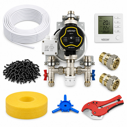 Water underfloor heating - underfloor,