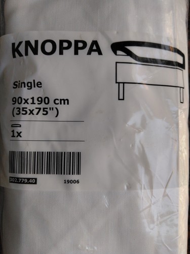 Ikea knoppa bed sheets - knoppa, sheets,