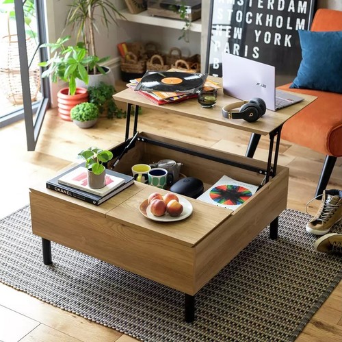 Habitat loft living side - habitat, table