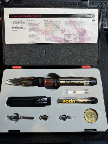 Iroda solderpro 120 butane gas - iroda,