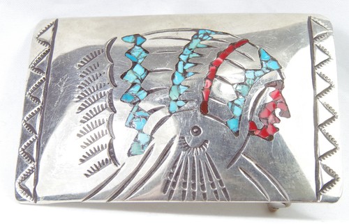 Navajo belt buckle - navajo,