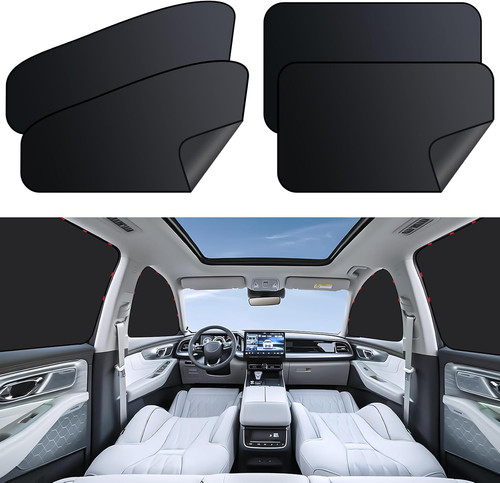 Magnetic car curtains - curtains,, privacy