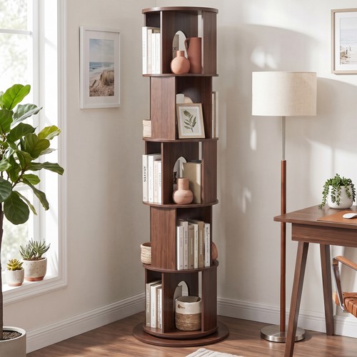 Rotating bookshelf 360 - rotating, bookshelf,