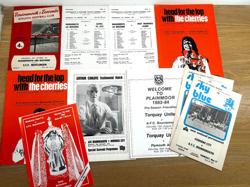 Football programmes - ,